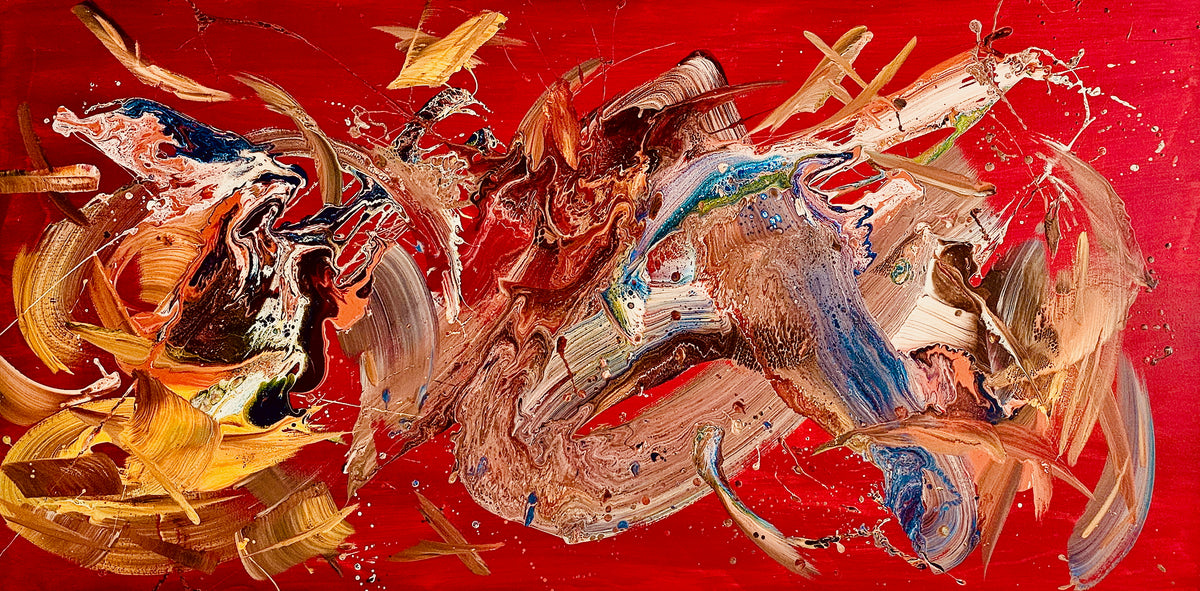 LAVA by Erik Kling, painting