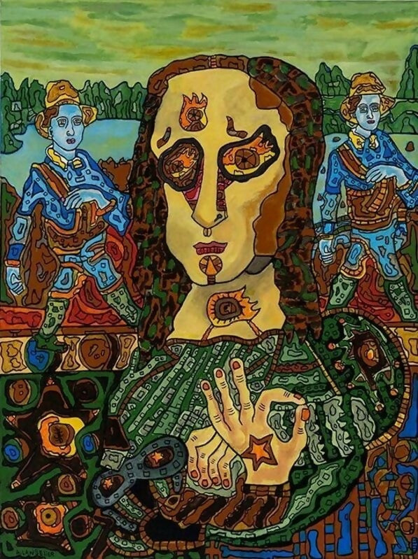 Anick Langelier, Modern Mona Lisa, 2021
