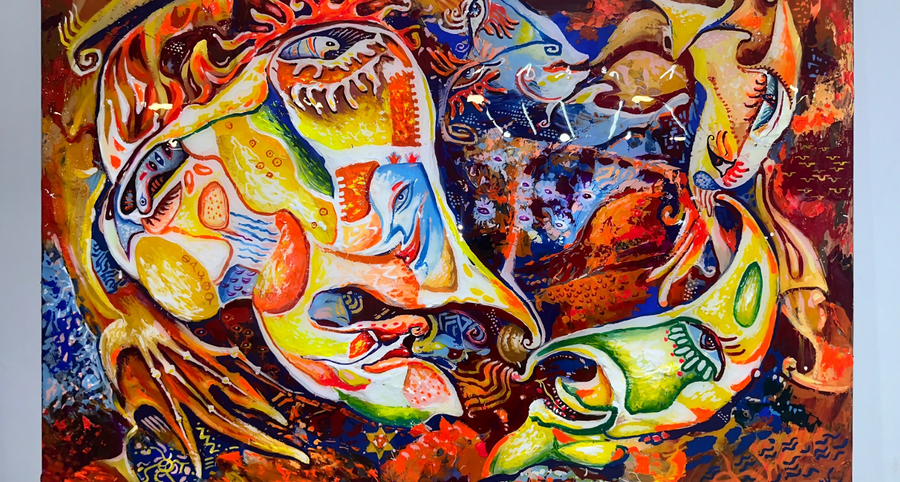 Dmytro Baryshev, Alchemical Ouroboros, 2024