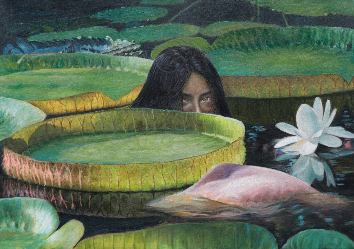 Calm Waters by Adrian Vasquez, painting