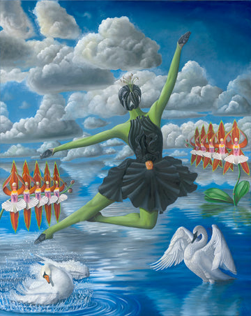 Flowerin’ Black Swan, c. 2020